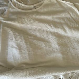 White Short Resortwear Dress with Trim